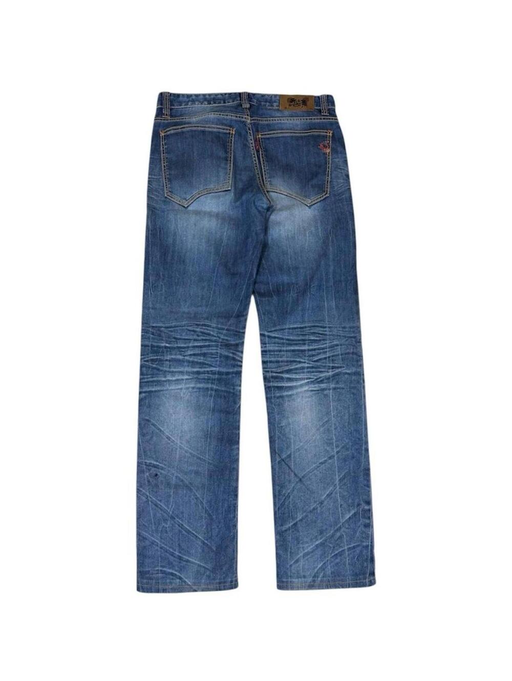 Japanese Vintage Big Train Osaka coolmax denim jeans